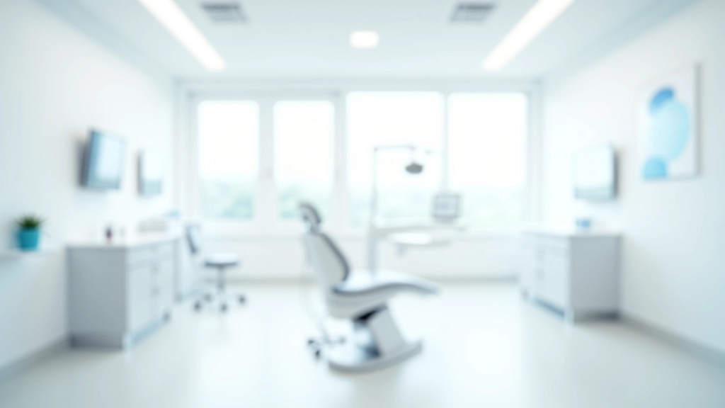 Moderne Zahnarztpraxis mit hellen Behandlungszimmern und professioneller Ausrüstung